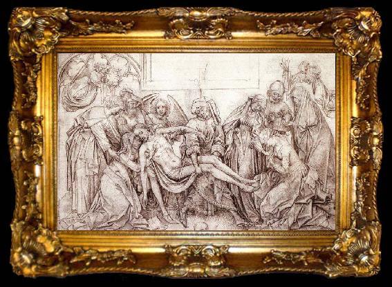 framed  WEYDEN, Rogier van der Descent from the Cross, ta009-2